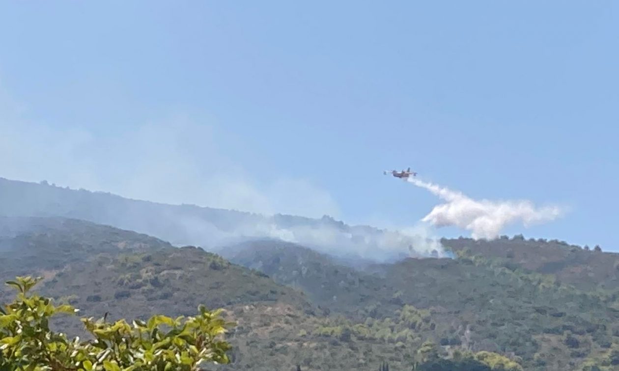 Ανεμογεννητριών συνέχεια στην καμένη γη της Έβοιας